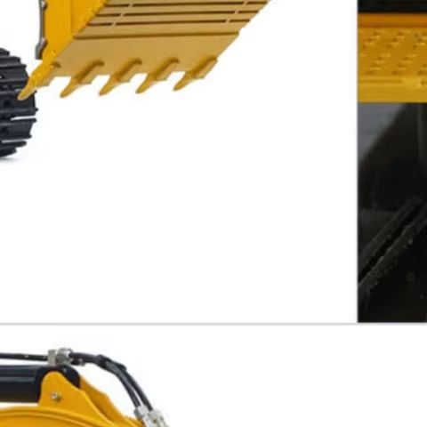 Rc Excavator Hobby - 1/8 390F RC Excavator Hidrolik Logam