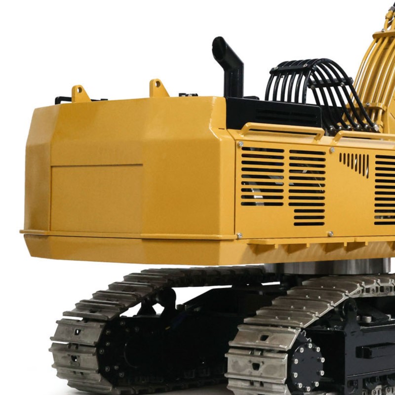 Rc Excavator Hobby - 1:8 Excavator Hidrolik RC yang Ditingkatkan