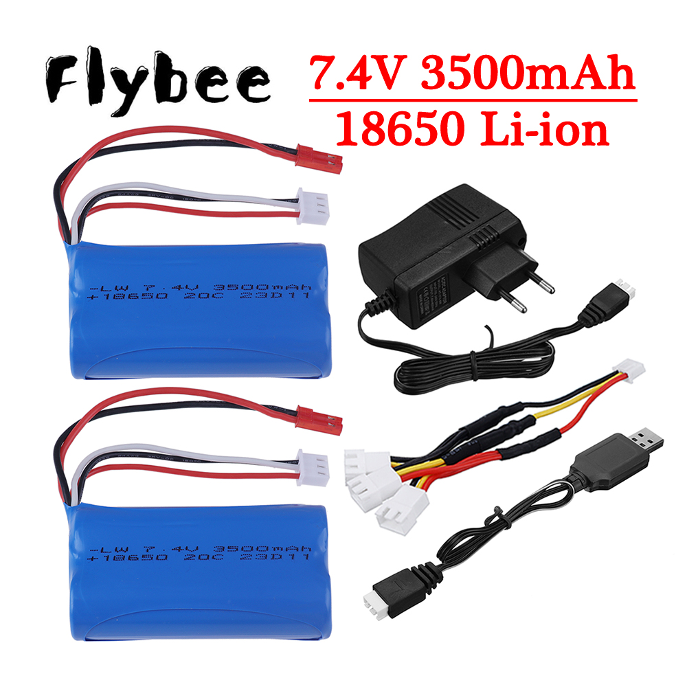Rc Hobby Charger - Baterai Li-ion 3000mAh ke 3500mAh yang