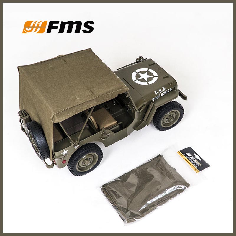 Rc Hobby & Maskinservice I Eskilstuna - FMS 1/12 C1167 Atap Kanvas Untuk