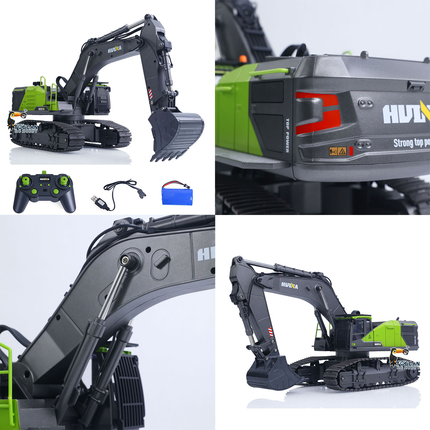 Mainan Mobil RC Excavator HUIN - Rc Excavator Hobby ulasan dan harga
