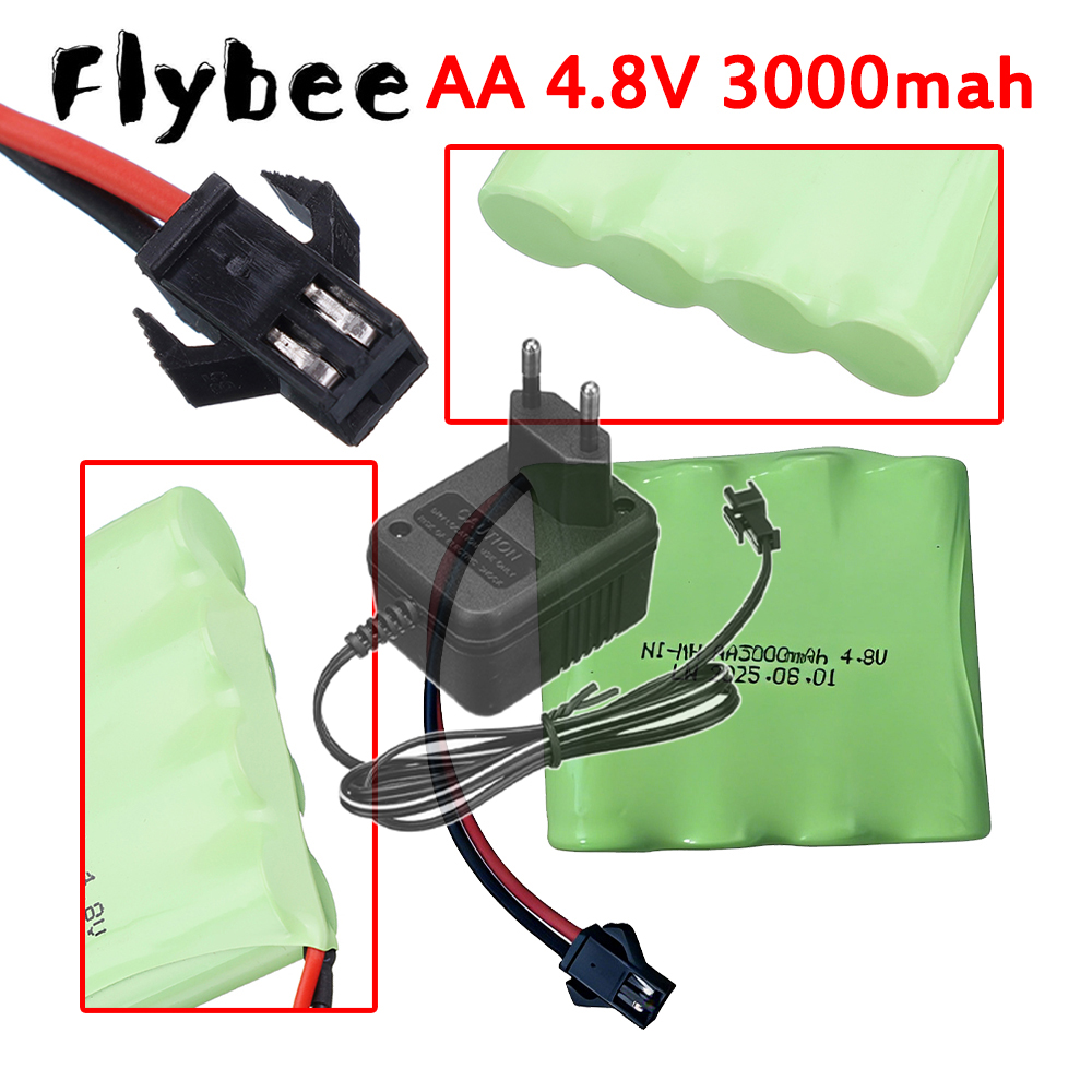Paket Baterai NiMH 4.8V 3000mA - Rc Hobby Charger ulasan dan harga