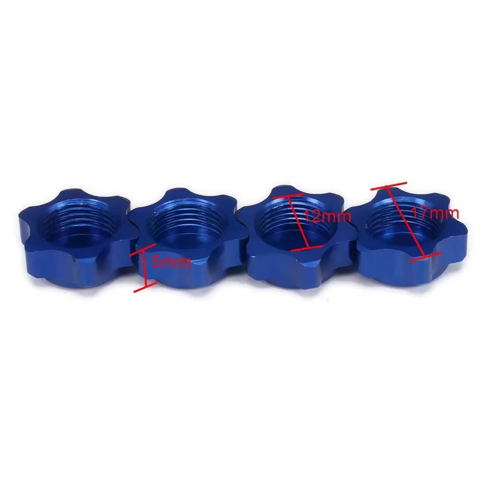 Mur baut roda aluminium 17mm d - Rc Hobby & Maskinservice I Eskilstuna ulasan dan harga