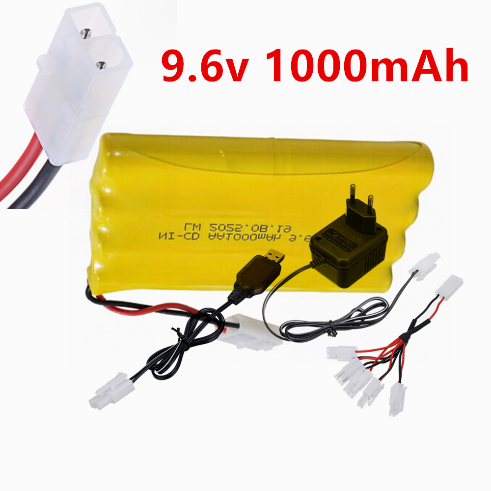 Baterai Isi Ulang Ni-CD AA 9.6 - Rc Hobby Charger ulasan dan harga