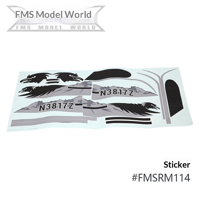 Stiker Pesawat RC FMS untuk Pe - Rc Hobby & Maskinservice I Eskilstuna ulasan dan harga