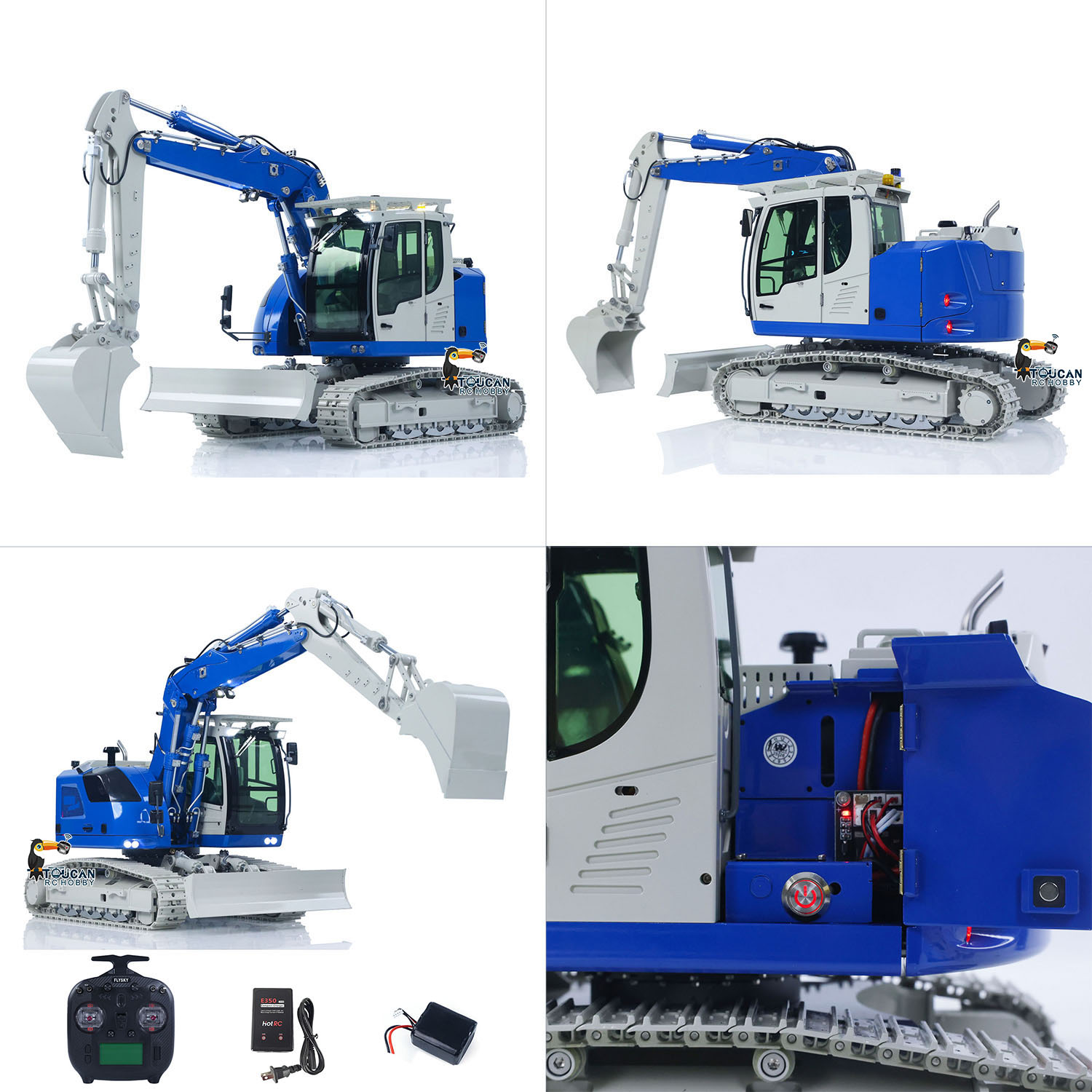 1/14 CUT Model RTR RC Excavato - Rc Excavator Hobby ulasan dan harga