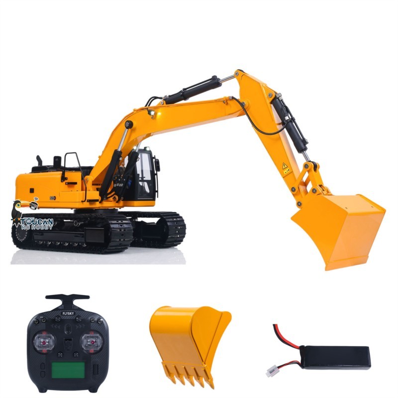 1/12 RTR 323GX Ekskavator Remo - Rc Excavator Hobby ulasan dan harga