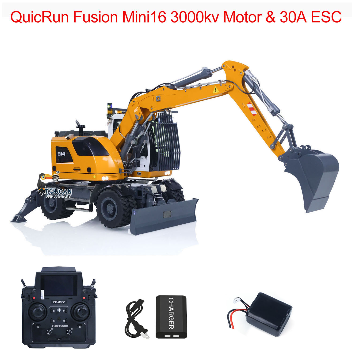 Excavator Hidrolik RC RTR 1/14 - Rc Excavator Hobby ulasan dan harga