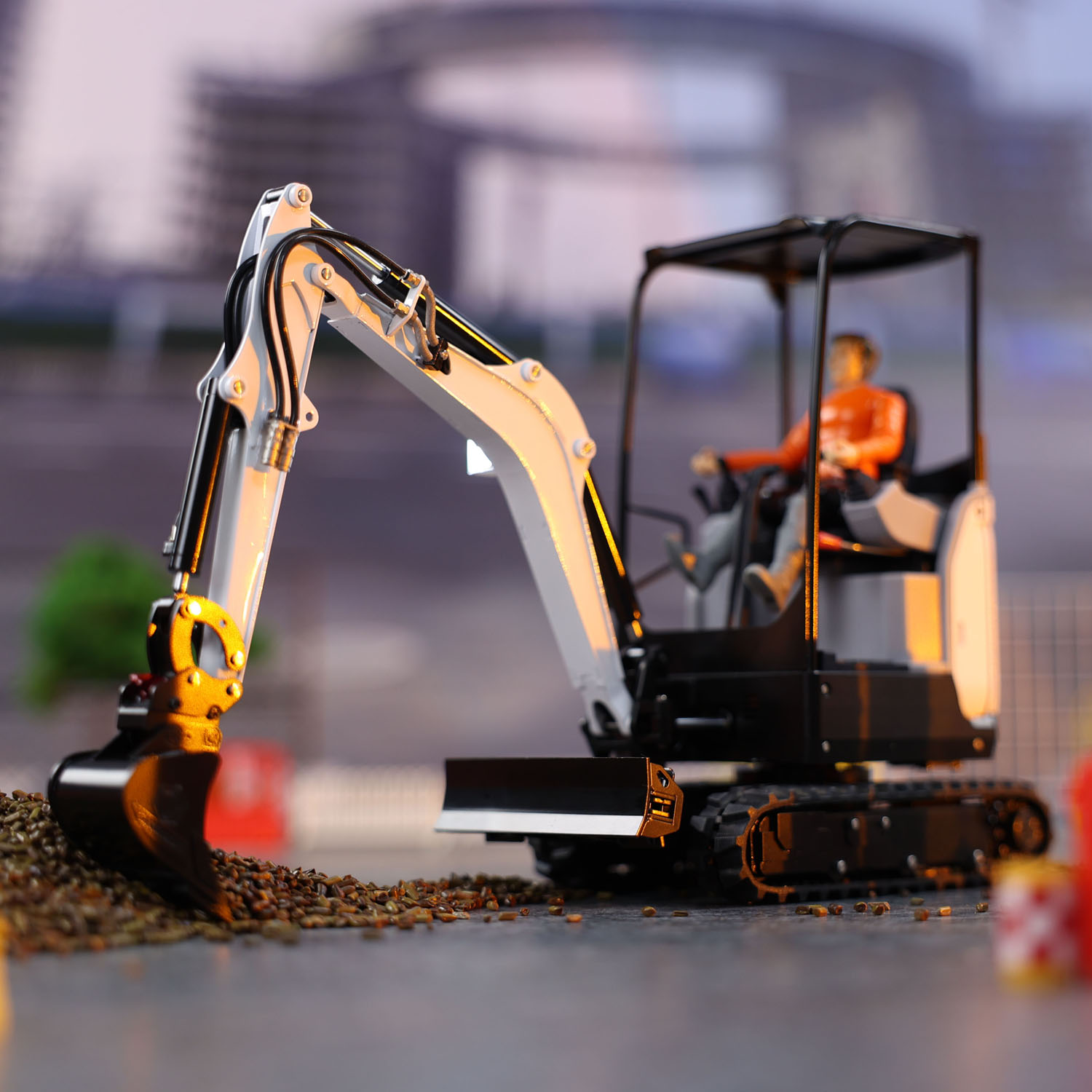 Excavator Mini RC RTR JX E20 S - Rc Excavator Hobby ulasan dan harga